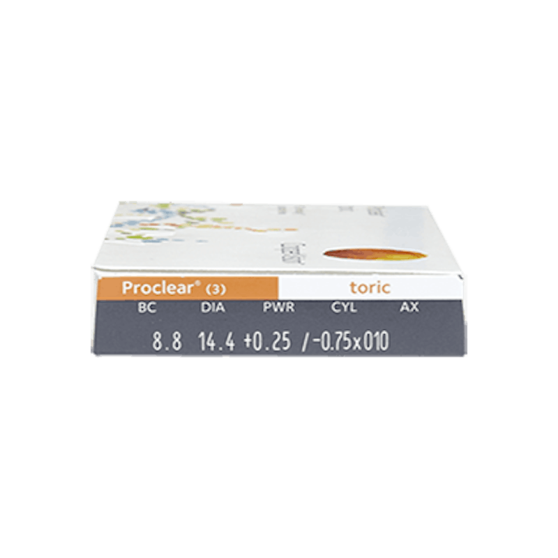 Proclear Toric - 6 monthly lenses