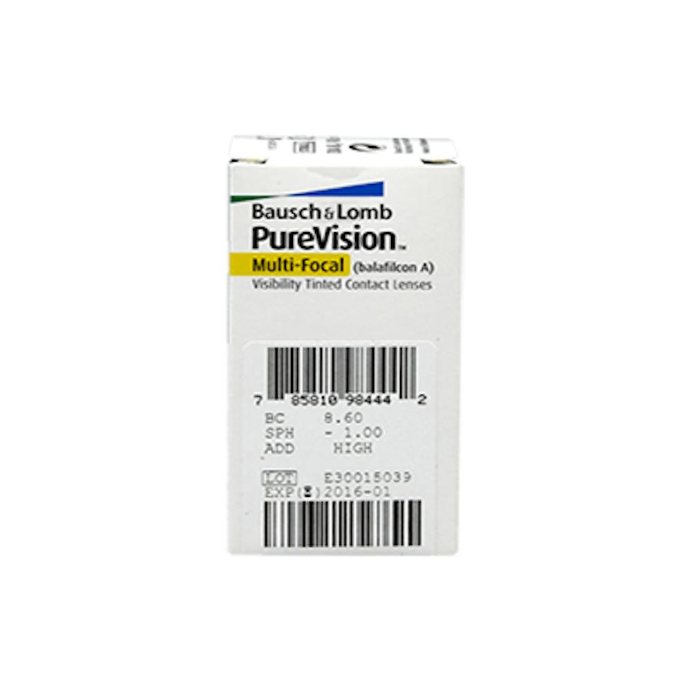 PureVision Multifocal 6 parameters