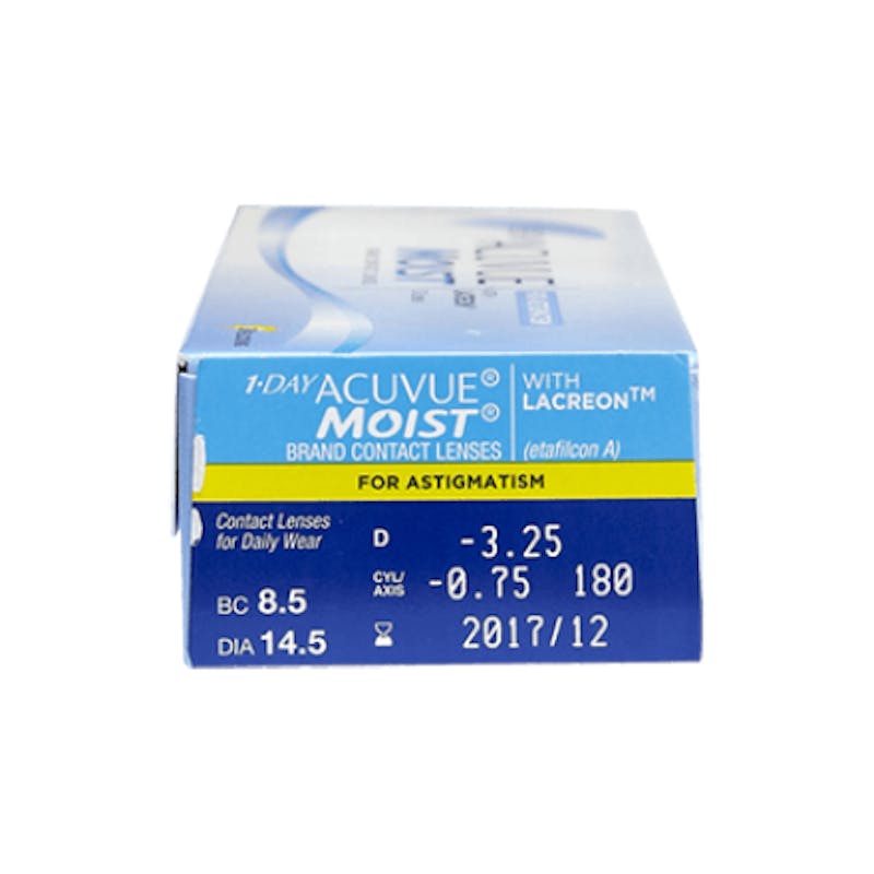 1-Day Acuvue Moist for Astigmatism - 30 Linsen