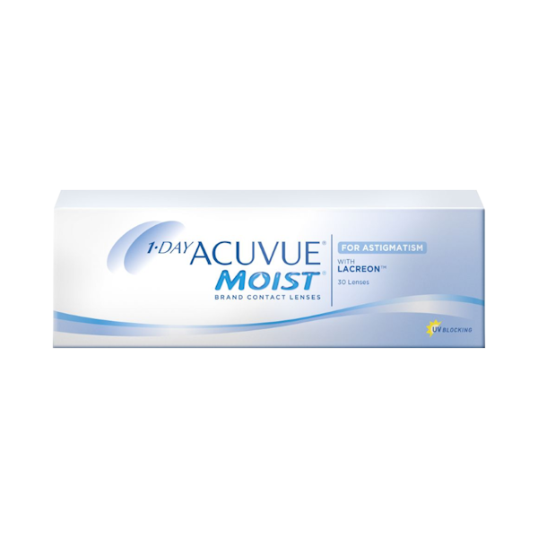 1-Day Acuvue Moist for Astigmatism - 30 Tageslinsen