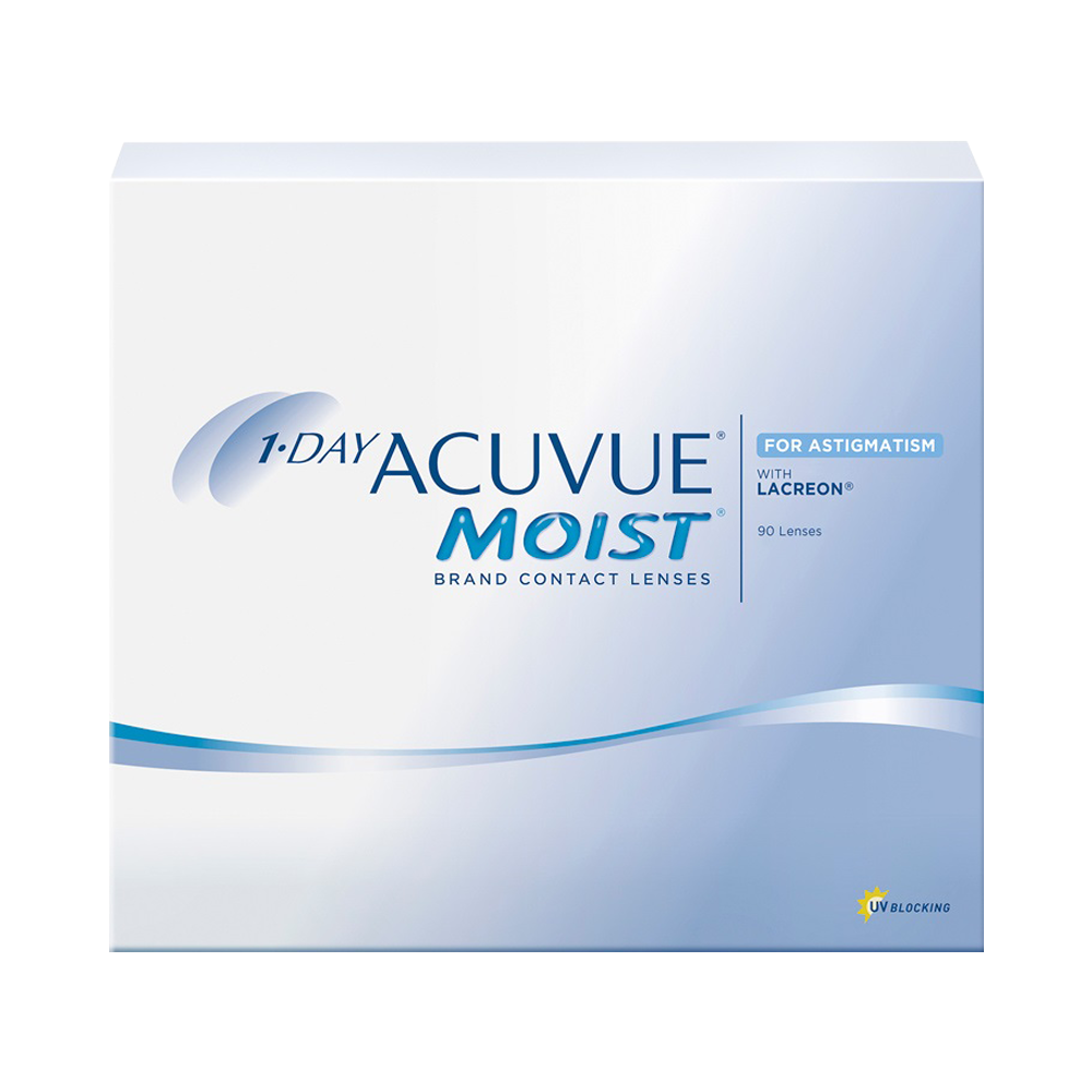 Johnson & Johnson 1-Day Acuvue Moist for Astigmatism 90 733905097393