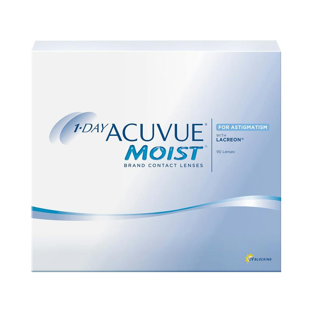 1-Day Acuvue Moist for Astigmatism - 90 lenti giornaliere