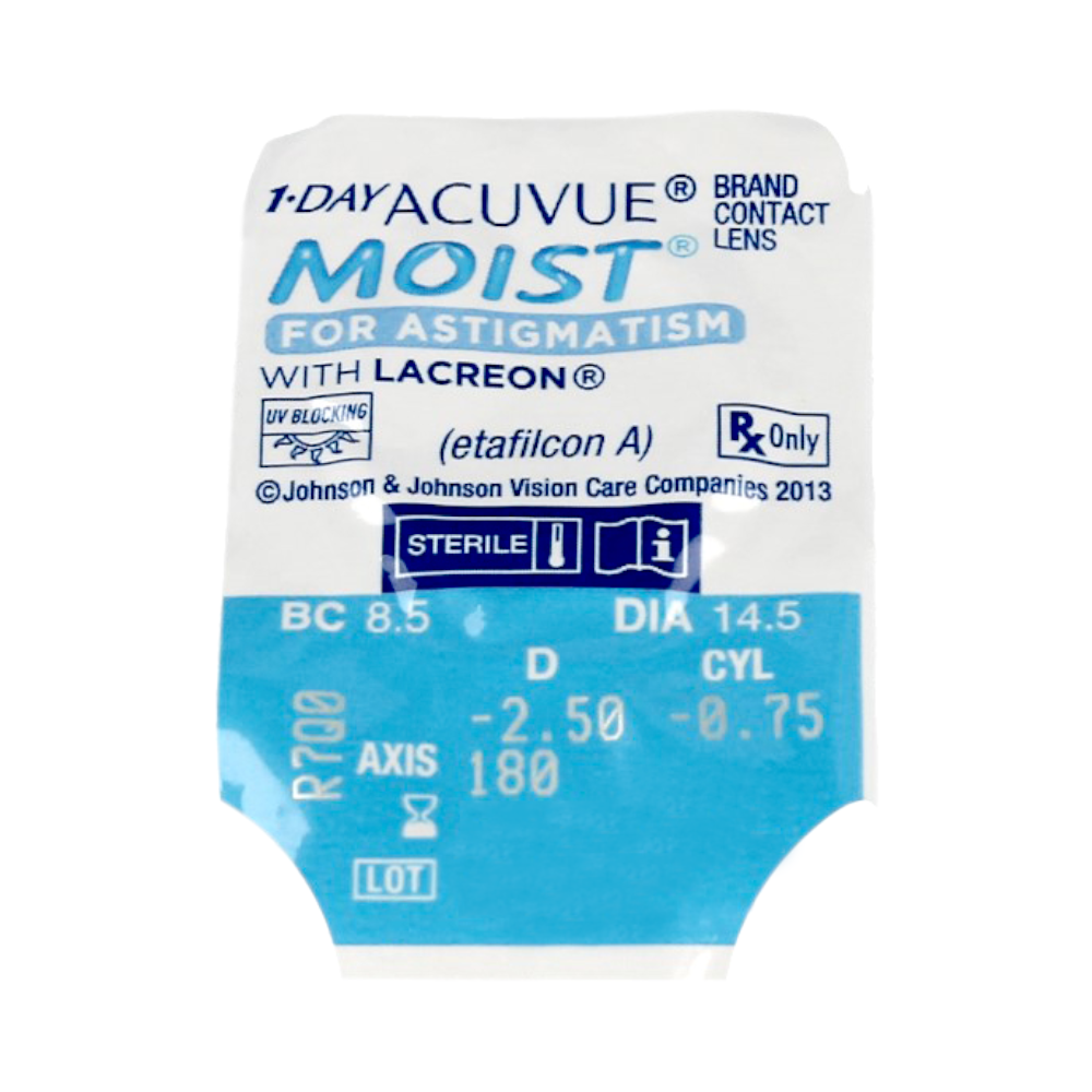 1-DAY ACUVUE MOIST for ASTIGMATISM 90