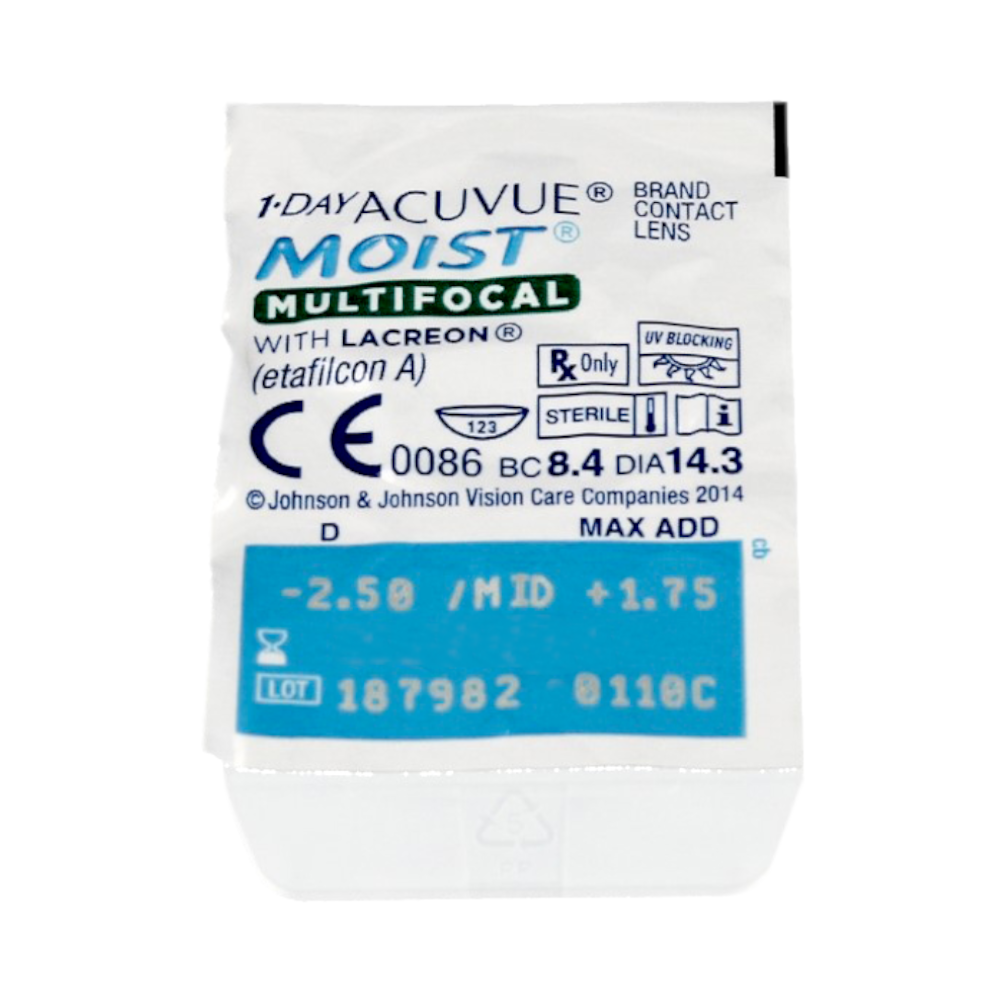 1-DAY ACUVUE MOIST MULTIFOCAL - 30 Linsen