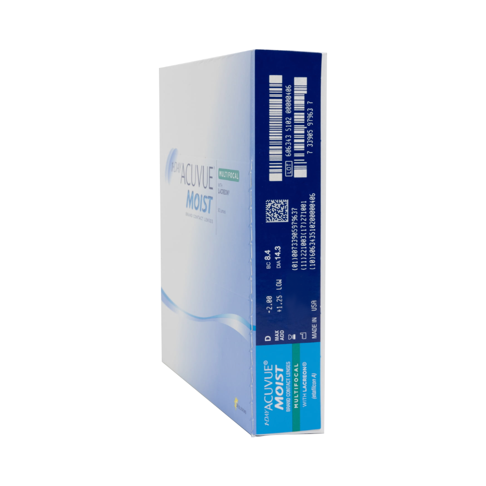 1-DAY ACUVUE MOIST MULTIFOCAL - 90 lenses