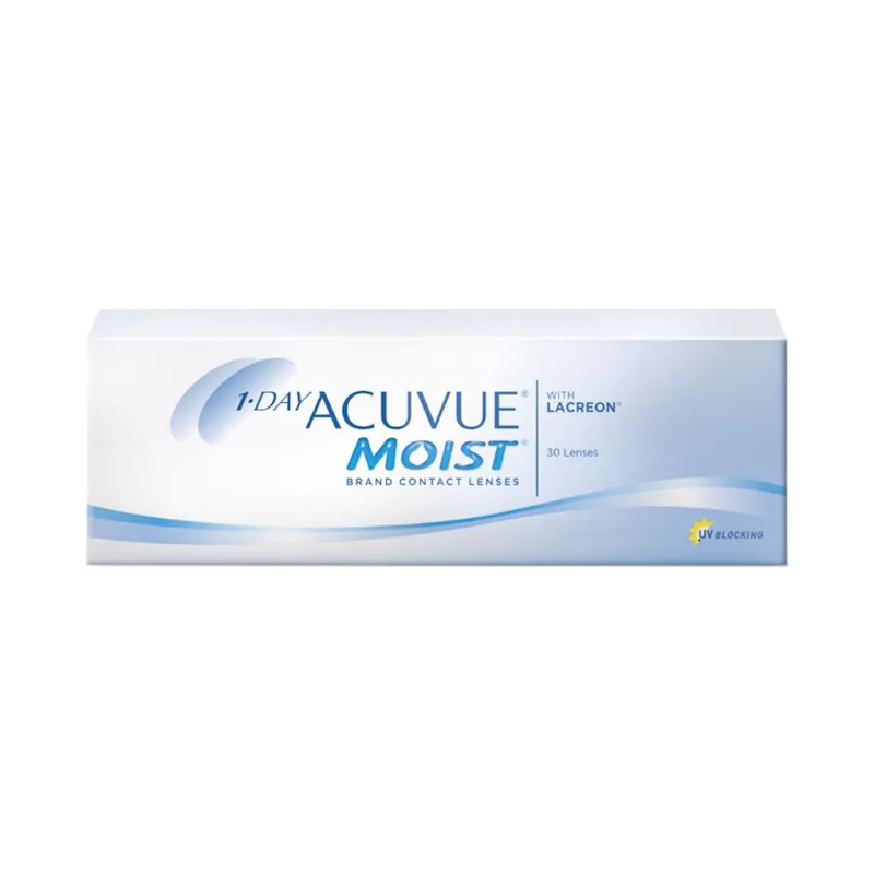 1-DAY ACUVUE MOIST - 10 lentilles d'essai