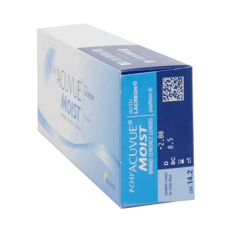1-DAY ACUVUE MOIST - 10 lentilles d'essai