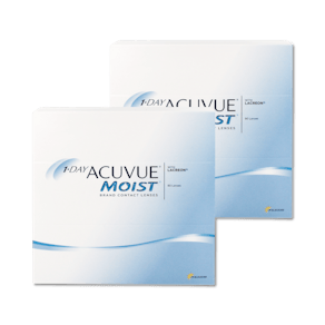 1-DAY ACUVUE MOIST - 180 lentilles journalières