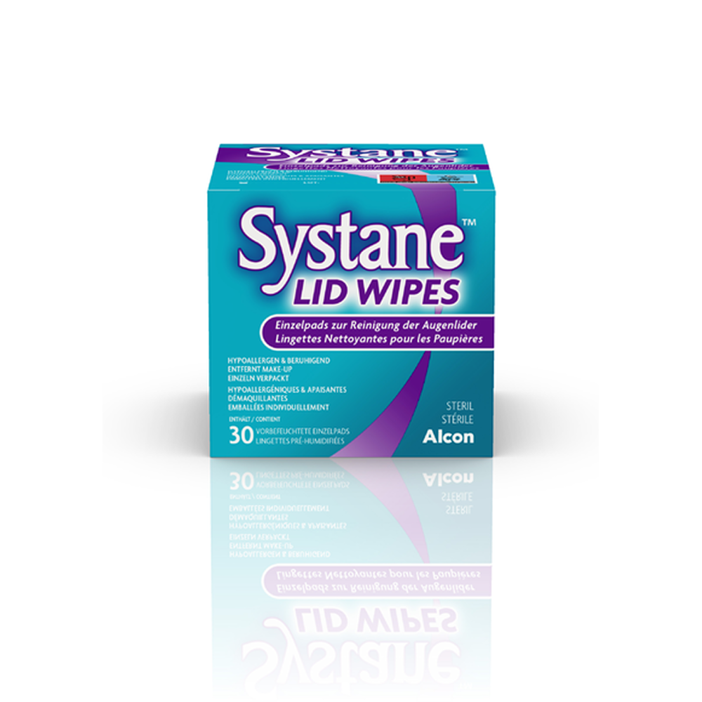 Systane Lid Wipes 30 Tücher | Augentropfen