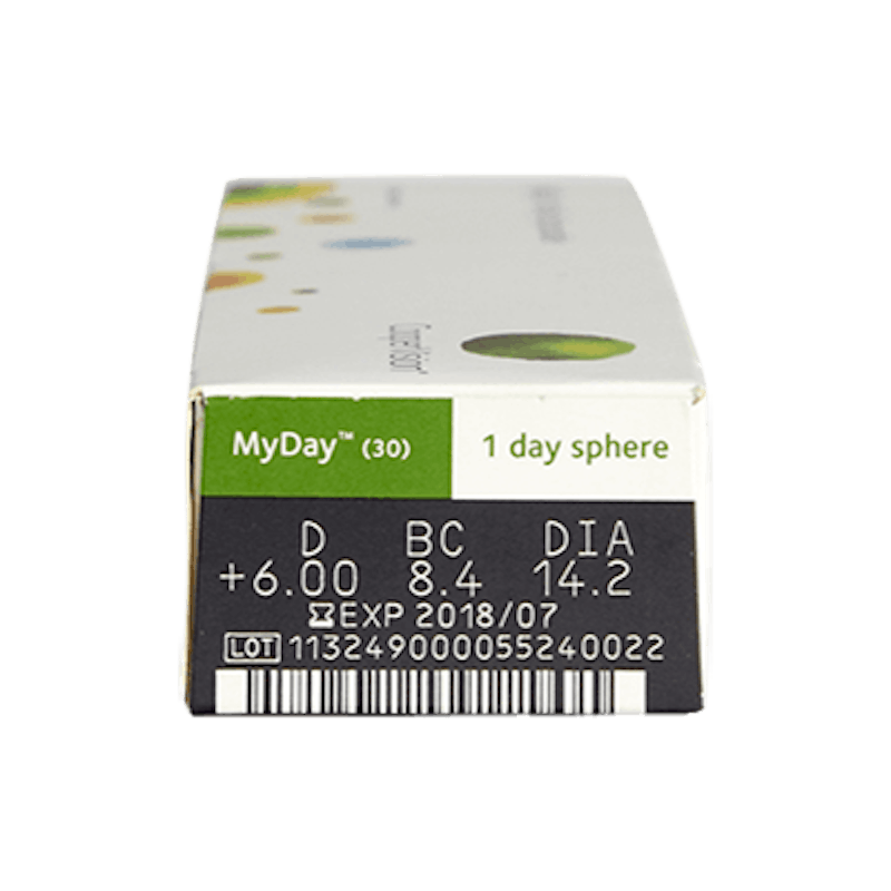 MyDay - 90 lentilles journalières