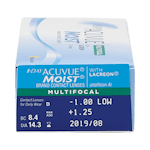 1-Day Acuvue Moist Multifocal - 90 Lentilles 