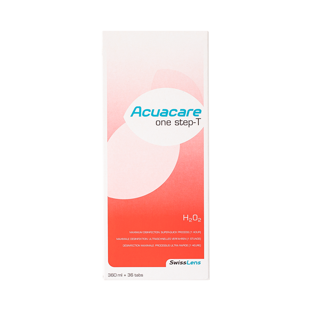 Acuacare One Step T 360ml + 36 Tabletten