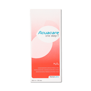 Acuacare one step-T - 360 ml + 36 compresse + portalenti