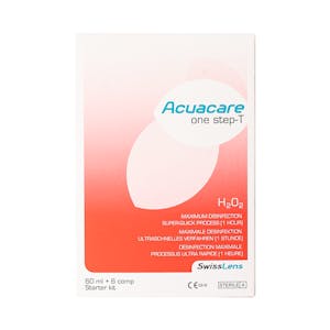 Acuacare One Step- T - 60ml + 6 comprimés + étui pour lentilles