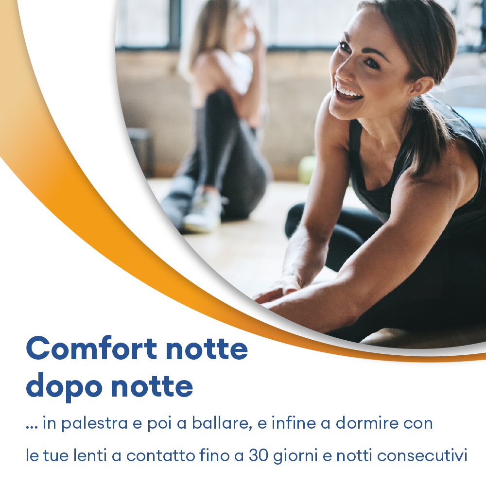 AIR OPTIX NIGHT & DAY AQUA - 3 lenti mensili - marketing