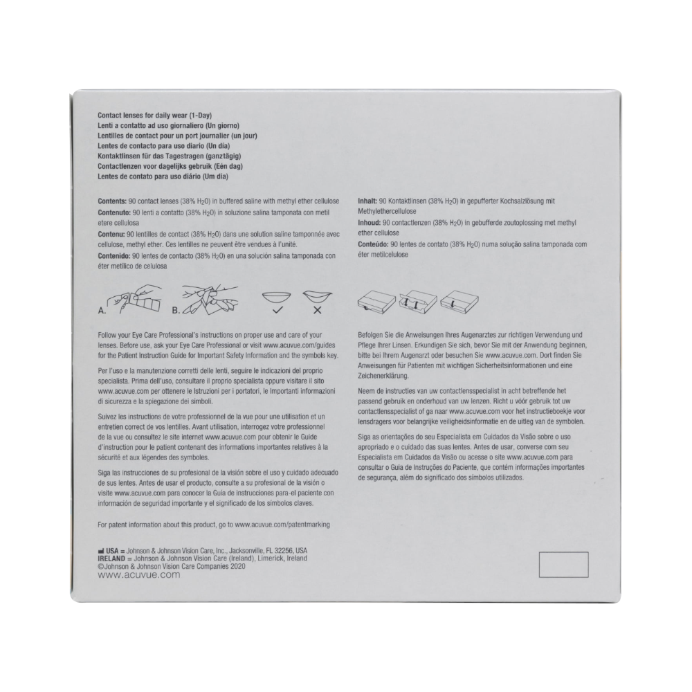 ACUVUE OASYS 1-Day with HydraLuxe for ASTIGMATISM - 90 lenti giornaliere