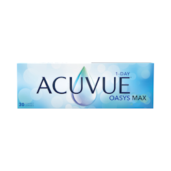 Le produit Acuvue Oasys 1-Day MAX - 30 lentilles journalières est valable chez mrlens