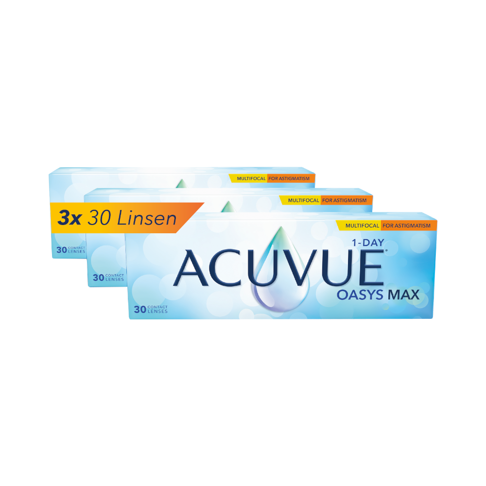 ACUVUE OASYS MAX 1-Day MULTIFOCAL for ASTIGMATISM - 90 lenti giornaliere