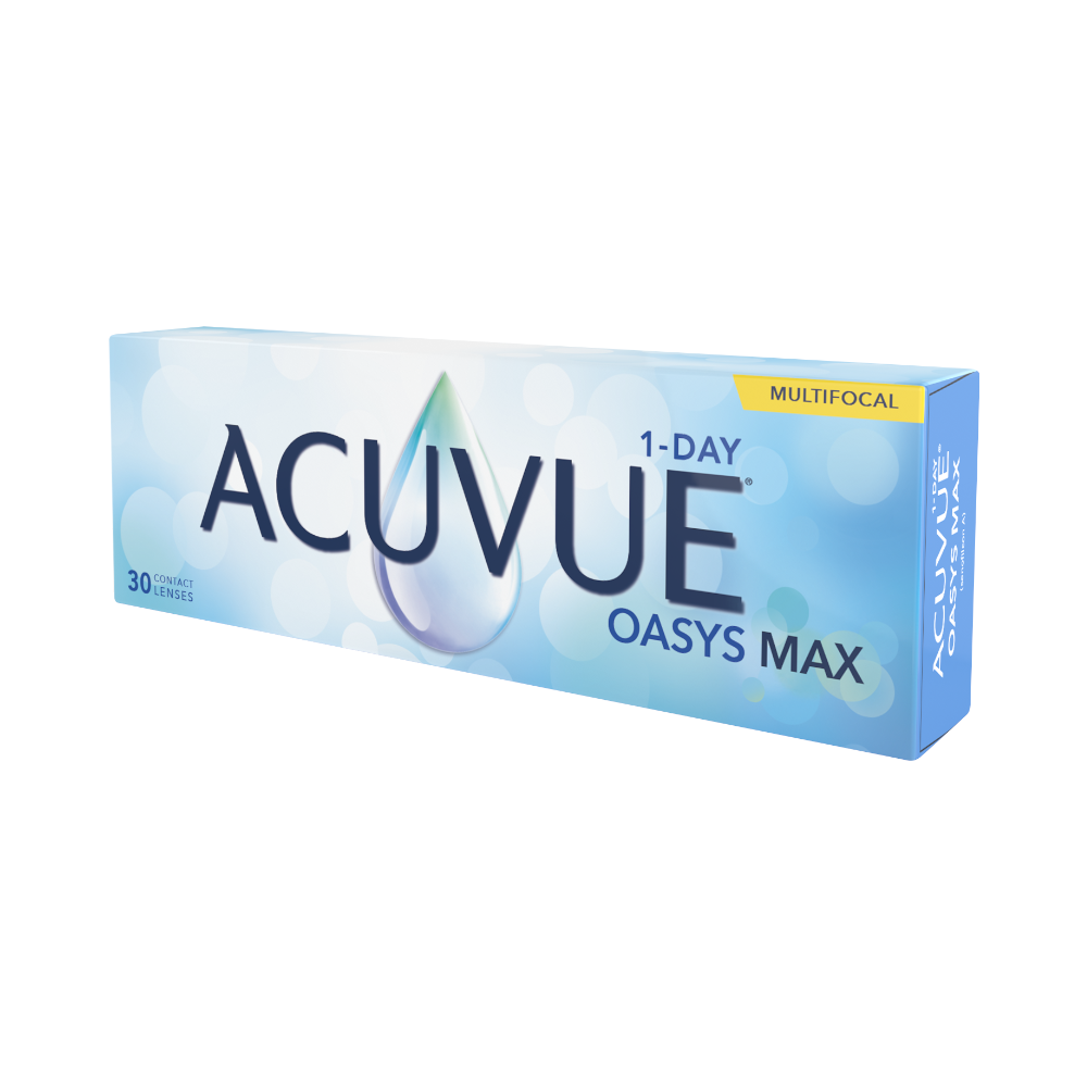 ACUVUE OASYS MAX 1-Day MULTIFOCAL - 5 lentilles d’essai