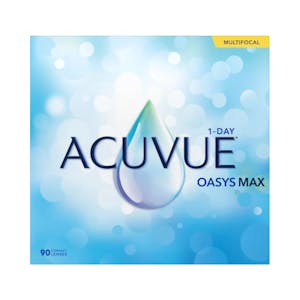Acuvue Oasys 1-Day MAX Multifocal - 90 lentilles