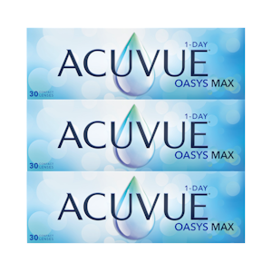 Acuvue Oasys 1-Day MAX - 90 daily lenses