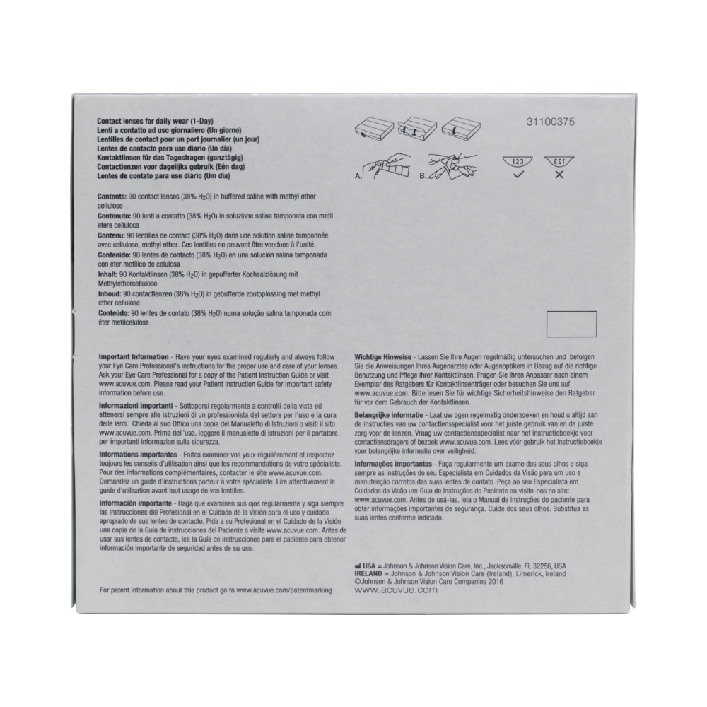 ACUVUE OASYS 1-Day with HydraLuxe 180