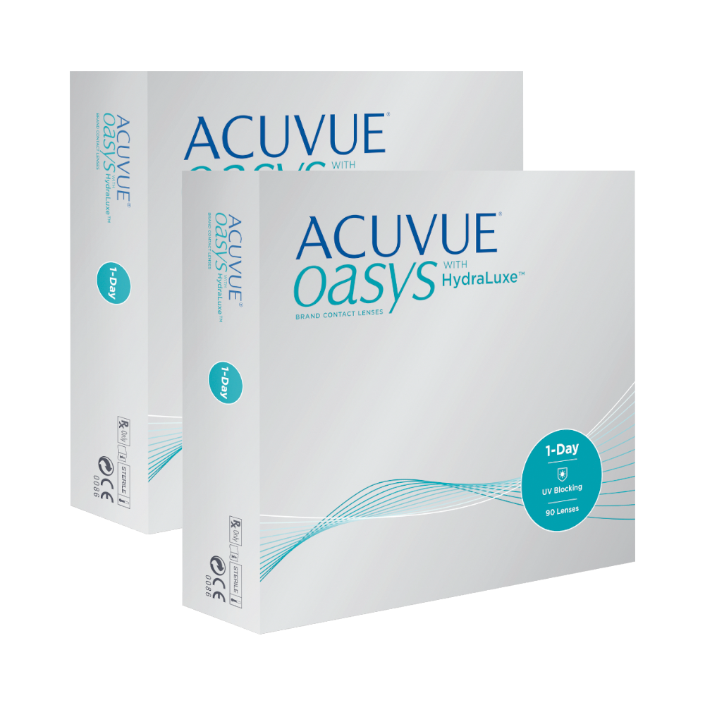 ACUVUE OASYS 1-Day with HydraLuxe 180