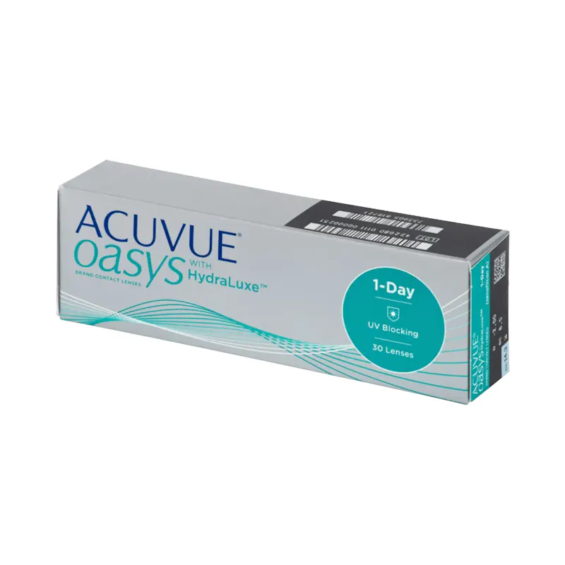 ACUVUE OASYS 1-Day with HydraLuxe - 5 sample lenses