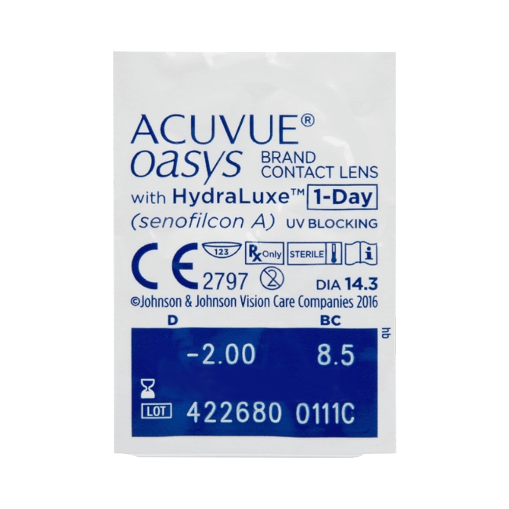 ACUVUE OASYS 1-Day with HydraLuxe - 90 lenti giornaliere