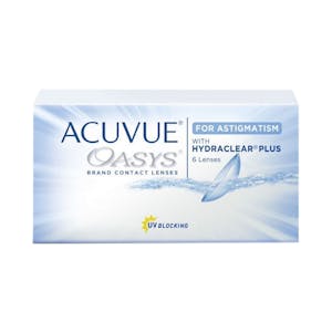 Acuvue Oasys for Astigmatism - 6 lentilles de contact