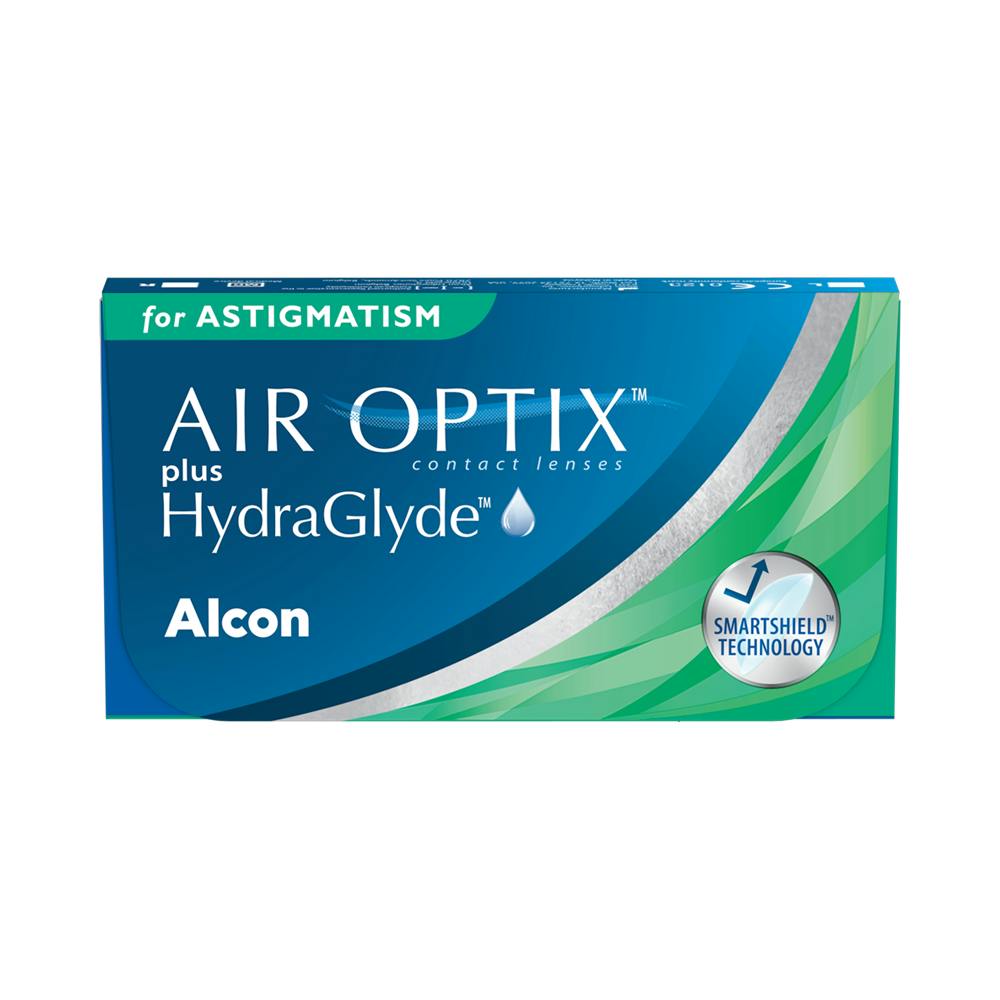 Air Optix Plus HydraGlyde for Astigmatism - 3 Monatslinsen