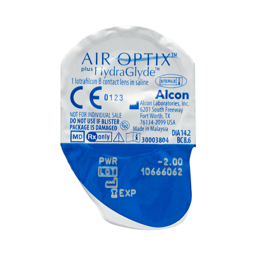 AIR OPTIX plus HydraGlyde - 6 lenti mensili