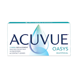 The product Acuvue Oasys Multifocal - 6 contact lenses is available on mrlens