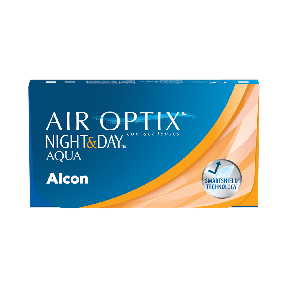 AIR OPTIX NIGHT & DAY AQUA - 1 sample lens