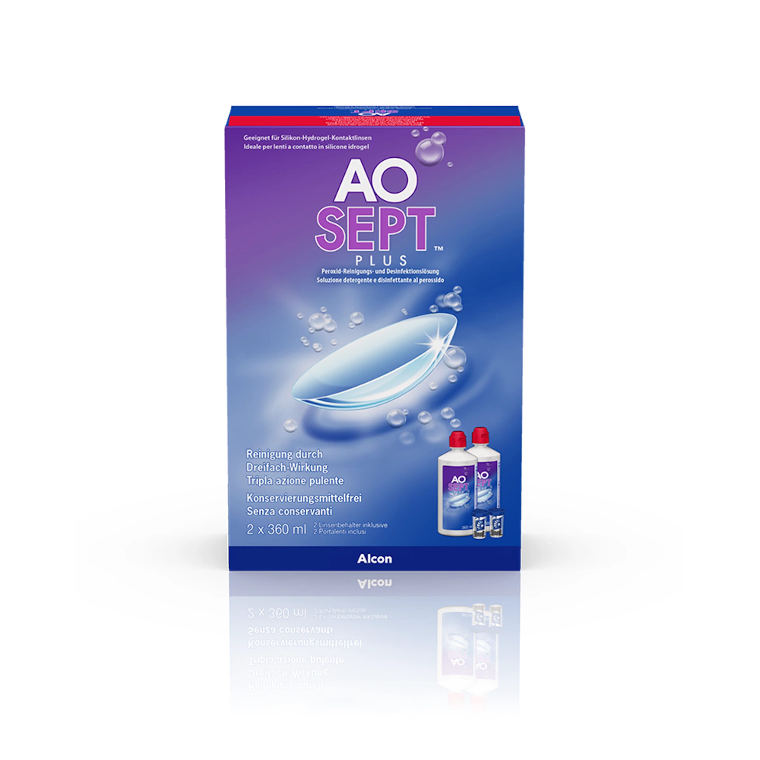 AOSEPT PLUS - 2x360 + 2 Behälter