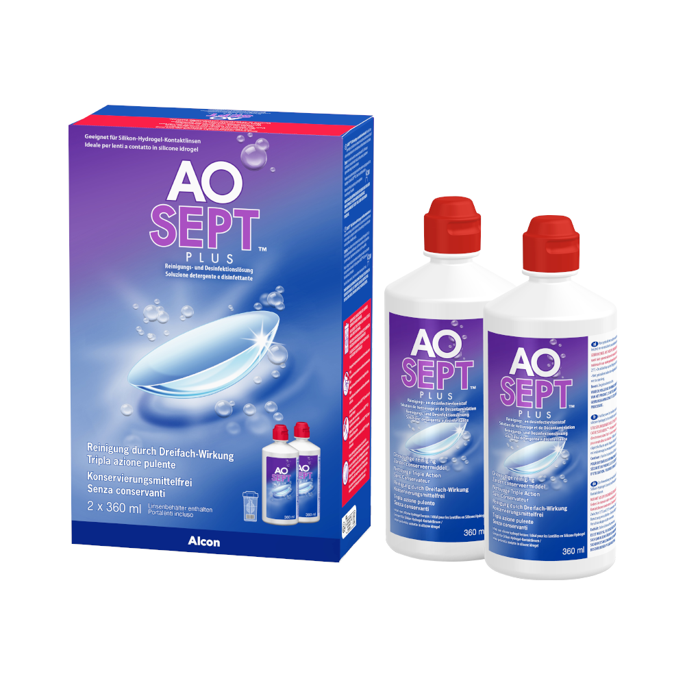 AOSEPT PLUS 2 x 360ml 