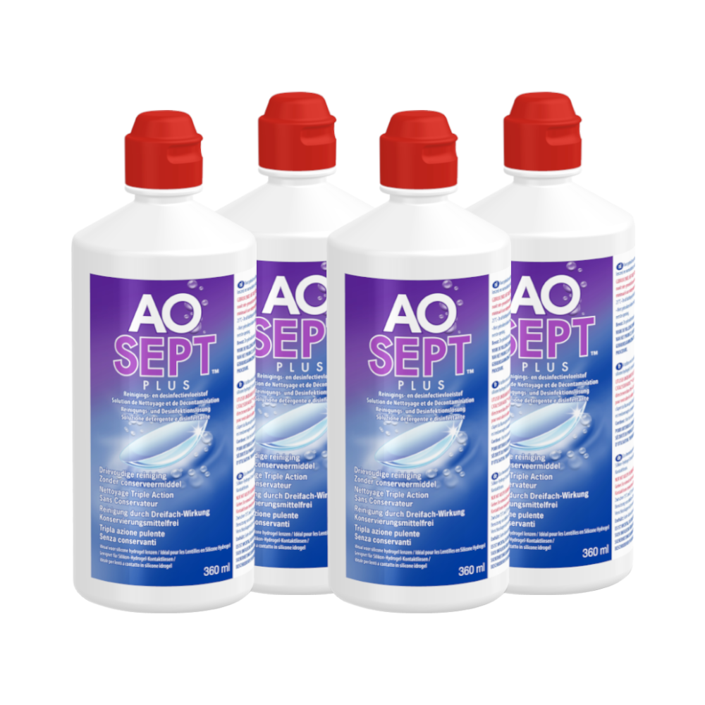AOSEPT PLUS - 4 x 360ml + portalenti