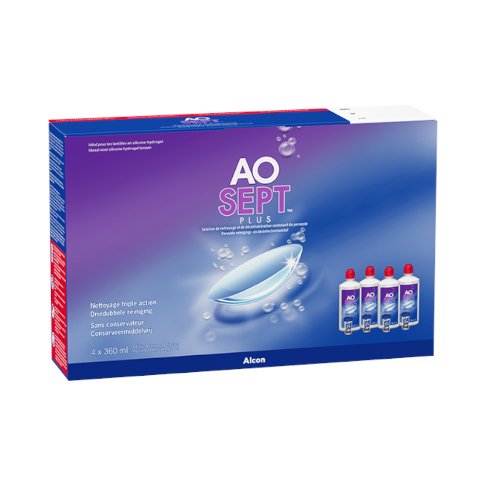 AOSEPT PLUS - 4 x 360ml + portalenti