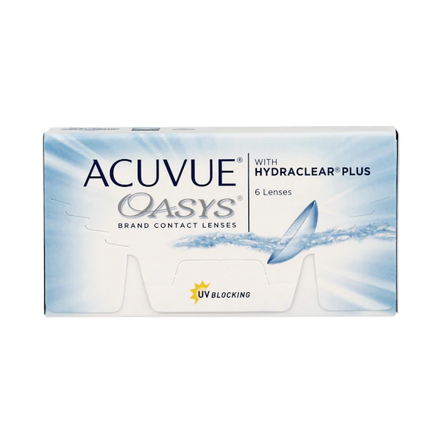 ACUVUE OASYS with HYDRACLEAR Plus 6 
