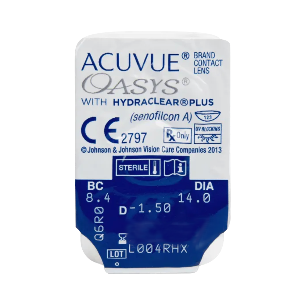 ACUVUE OASYS with HYDRACLEAR Plus 6 