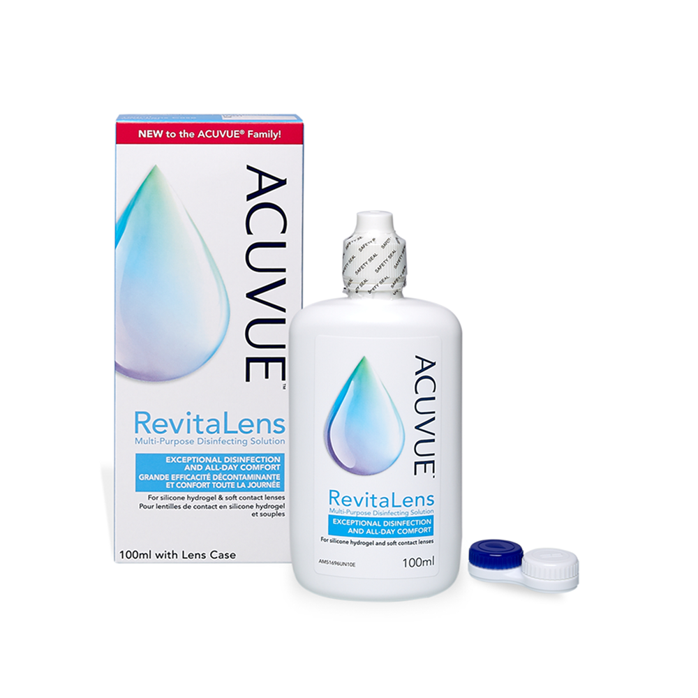 ACUVUE RevitaLens - 100ml + étui pour lentilles