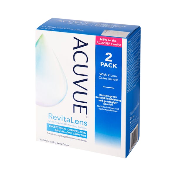 Acuvue RevitaLens - 2x300ml + Behälter