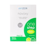 Avizor Novoxy One Step Bioindicatore - 2x350ml + 90 compresse + contenitore per lenti