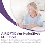 AIR OPTIX plus HydraGlyde Multifocal 6 - marketing