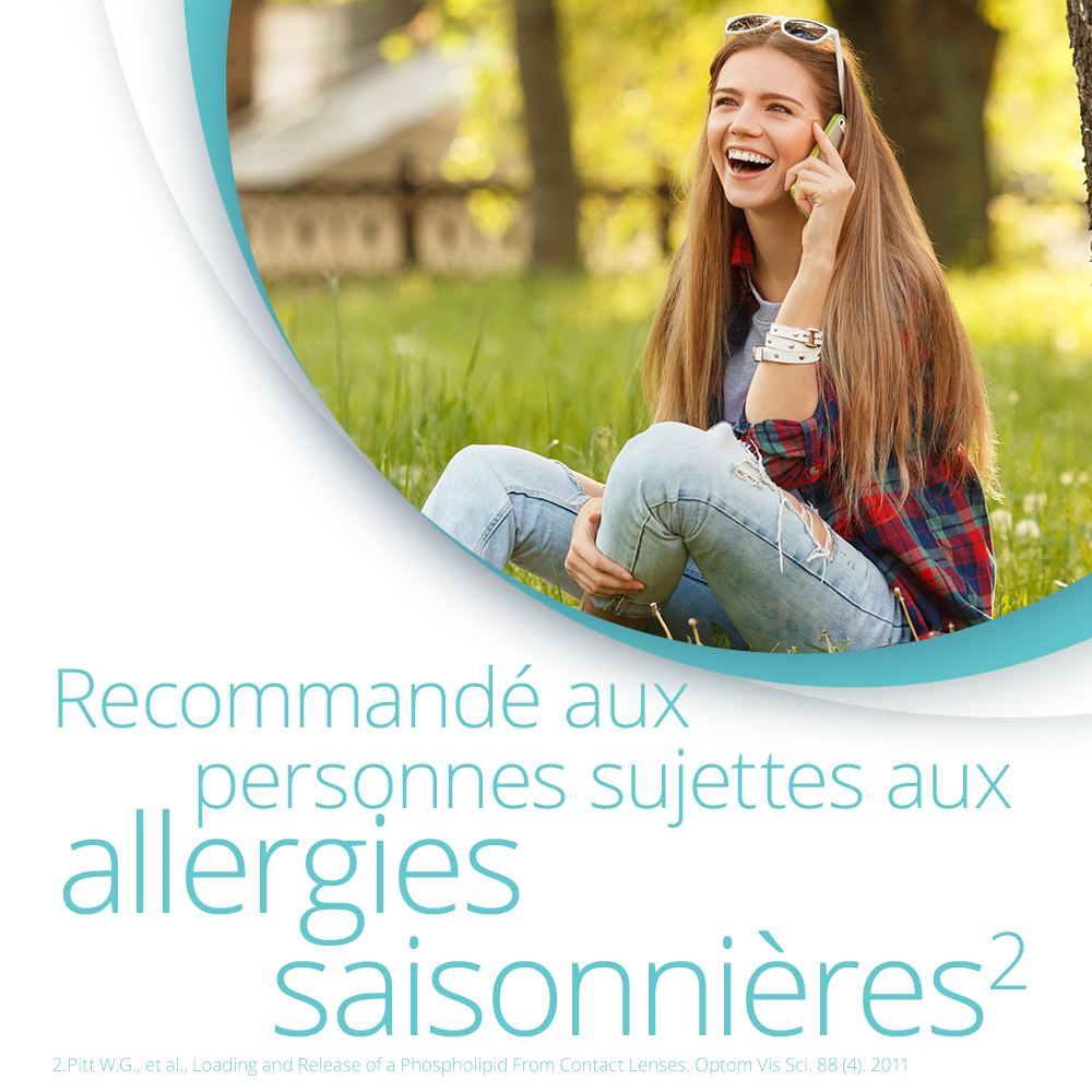 DAILIES AquaComfort PLUS - 90 lentilles journalières - marketing