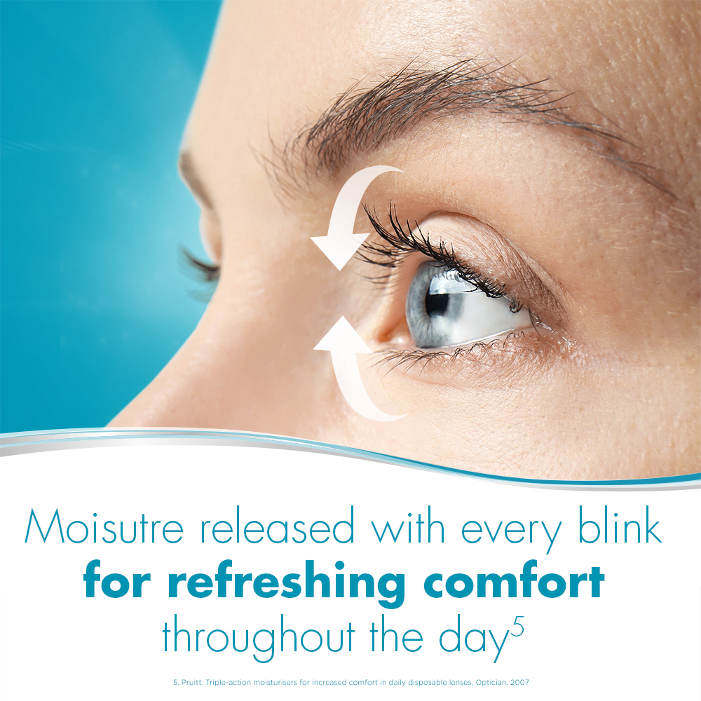 DAILIES AquaComfort PLUS Multifocal - 90 daily lenses - marketing