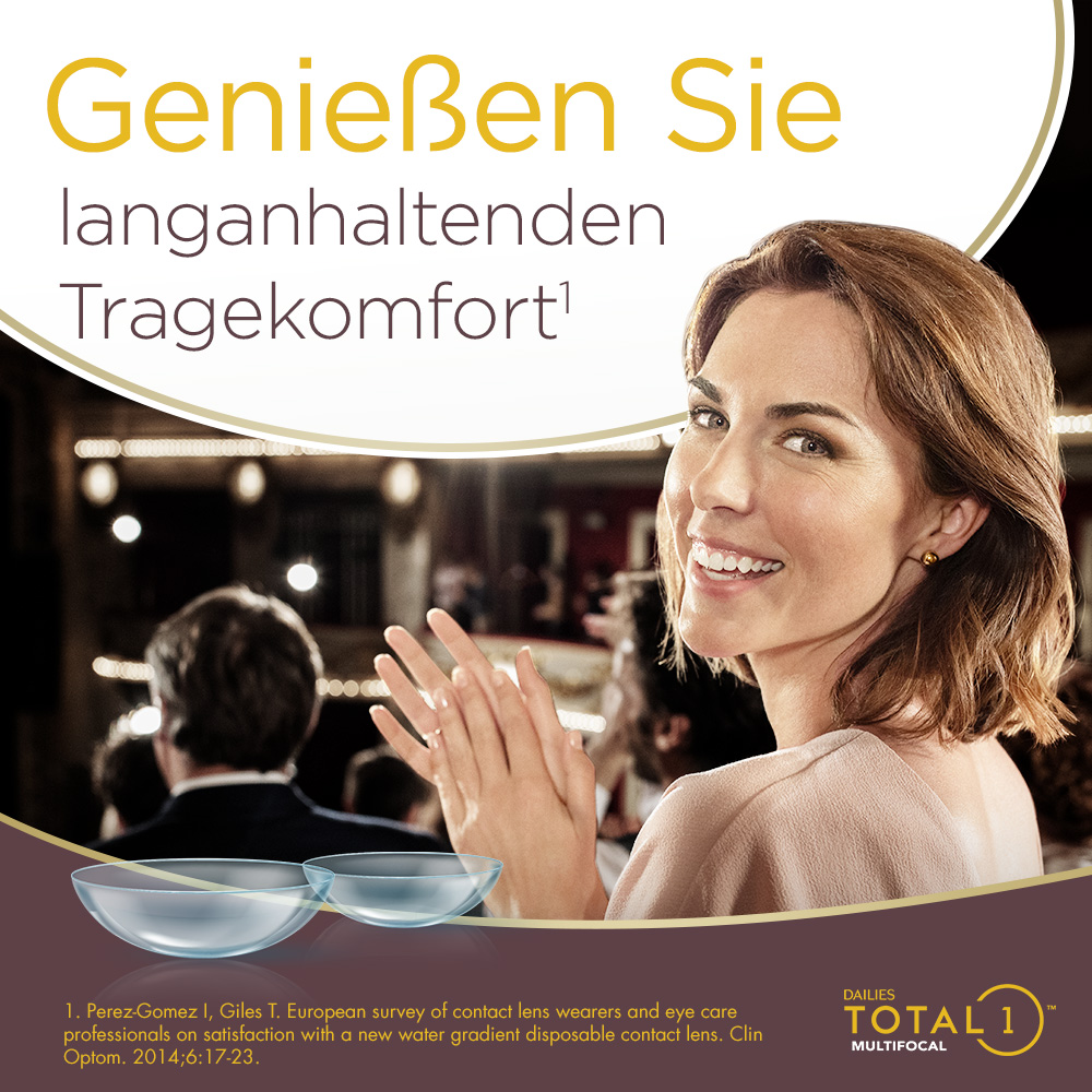 DAILIES TOTAL1 Multifocal - 90 Tageslinsen - marketing
