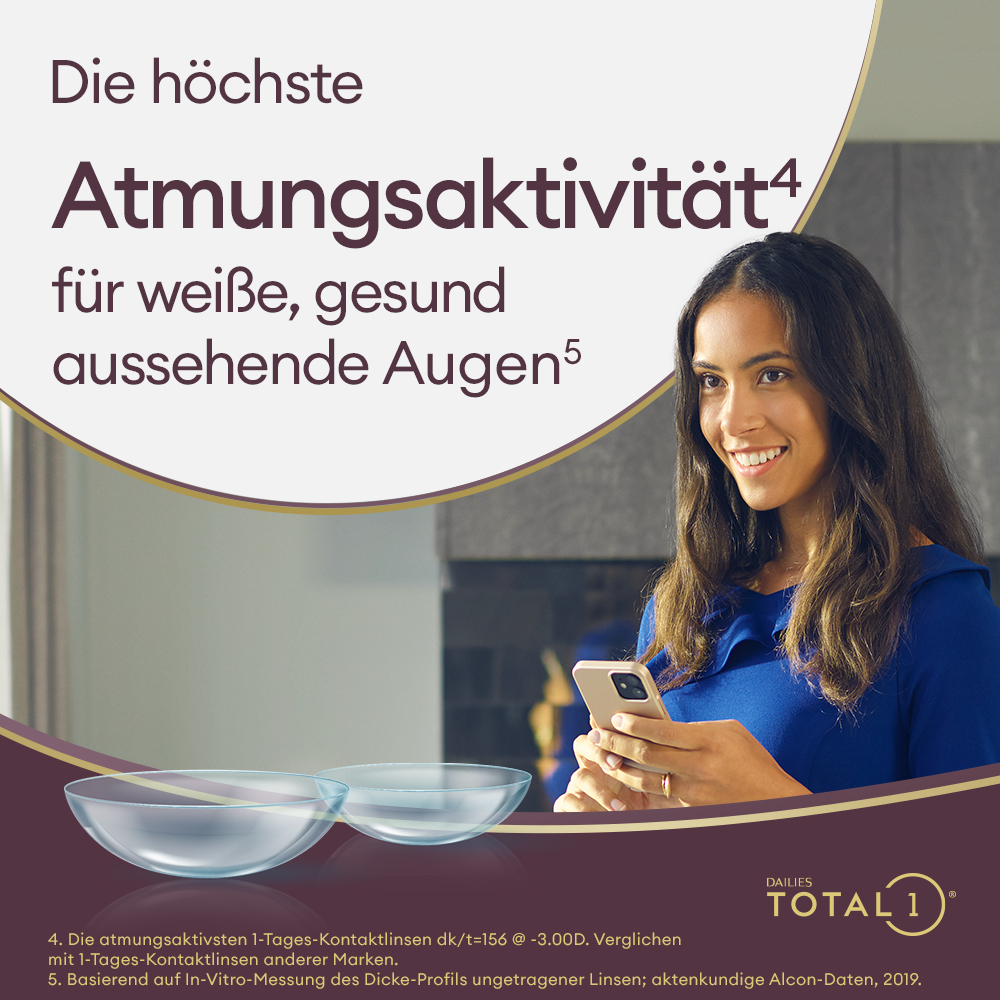 DAILIES TOTAL1 - 30 Tageslinsen - marketing