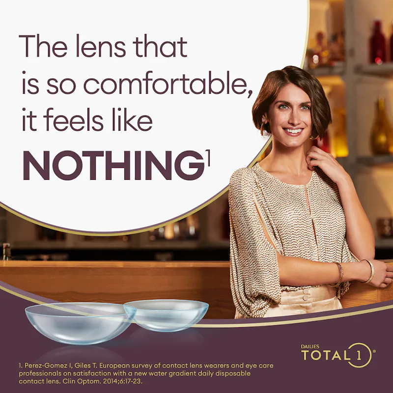 DAILIES TOTAL1 - 90 daily lenses - marketing