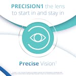 PRECISION 1 - 30 daily daily lenses - marketing